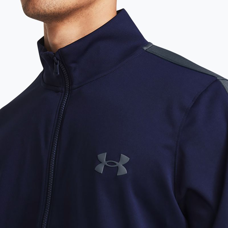 Under Armour UA Knit Track Suit Herren Trainingsanzug midnight navy/downpour grau/downpour grau 3