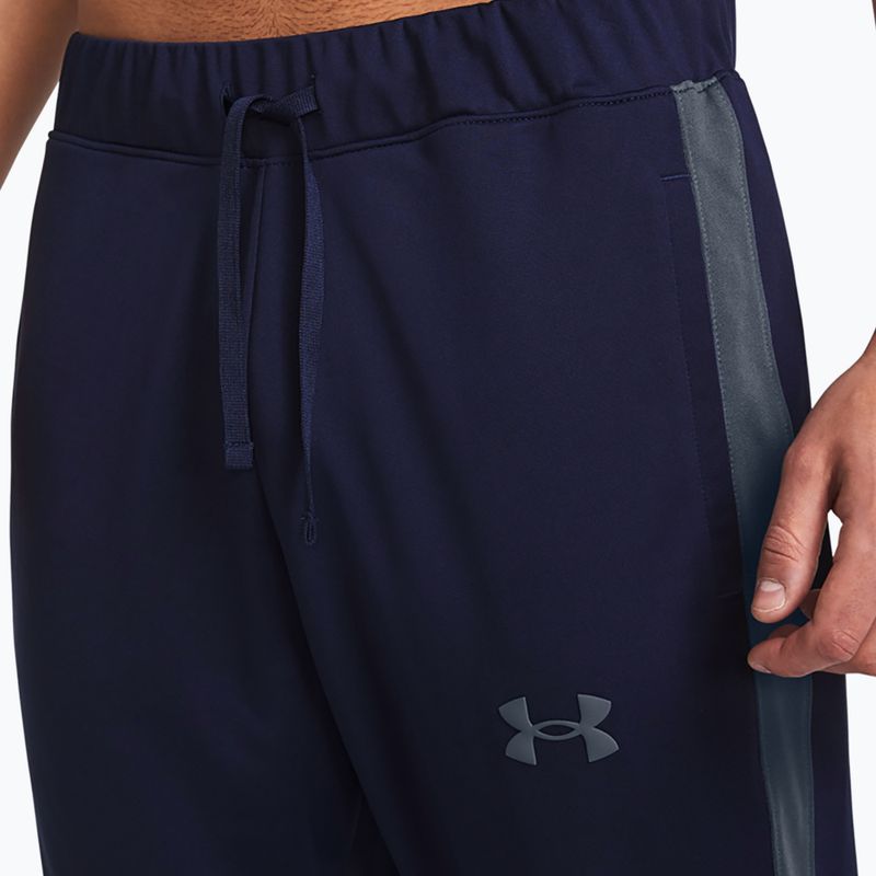 Under Armour UA Knit Track Suit Herren Trainingsanzug midnight navy/downpour grau/downpour grau 4