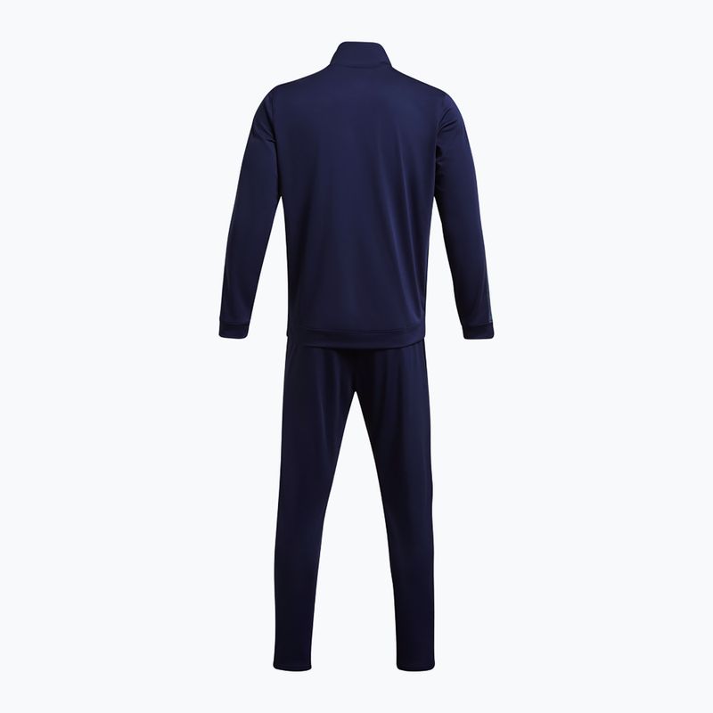 Under Armour UA Knit Track Suit Herren Trainingsanzug midnight navy/downpour grau/downpour grau 6