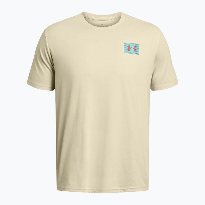 Herren Under Armour Colorblock Logo LC silt/coho T-shirt 3