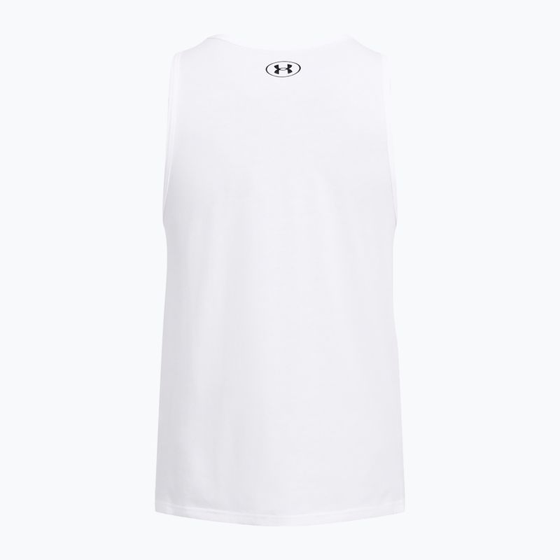 Tank Top Herren Under Armour Sportstyle Logo white/black 4