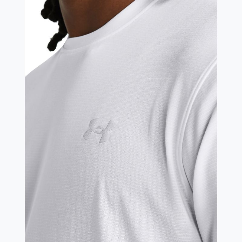 Herren Under Armour Streaker weiß/reflektierendes Laufshirt 3