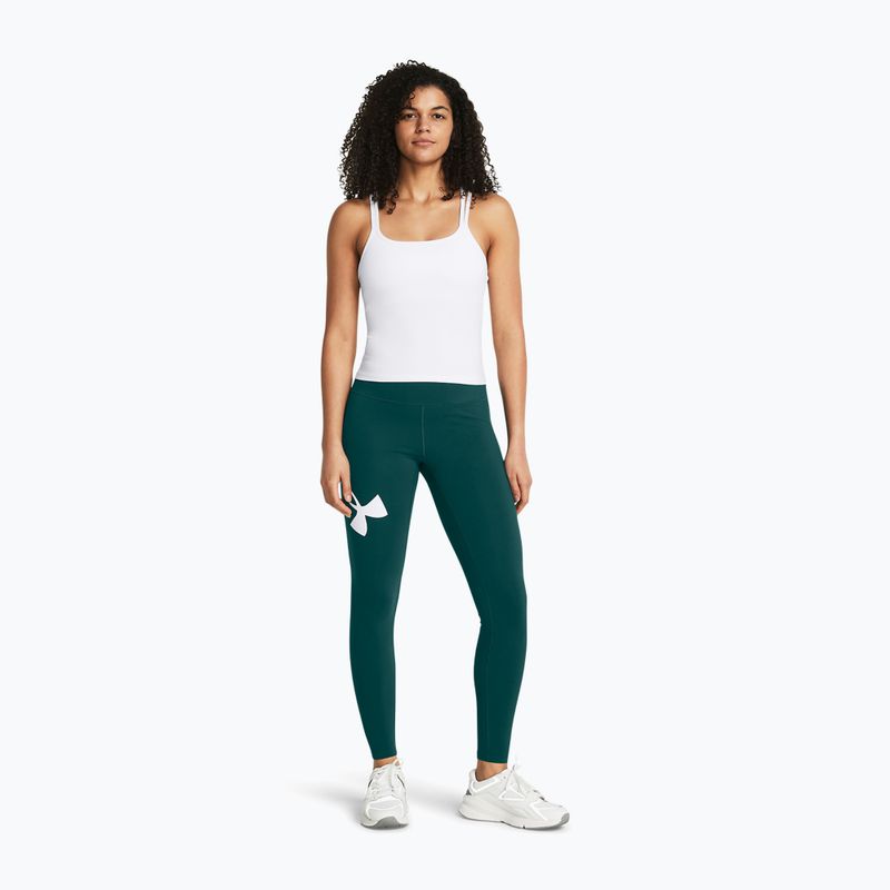 Under Armour Campus hydro teal/weiß Damen Leggings 2