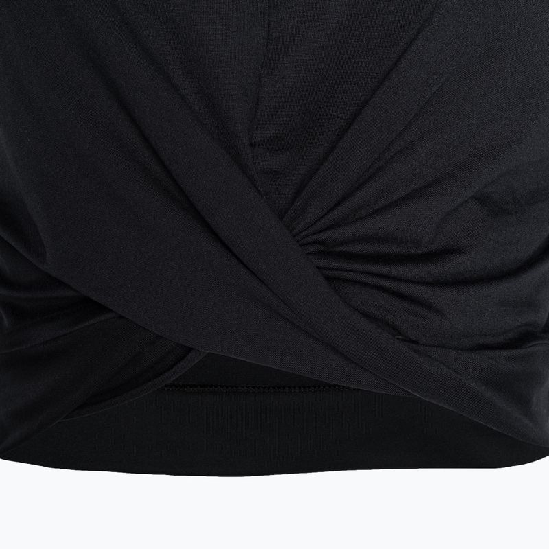 Under Armour Motion Crossover Crop schwarz/weiß Damen Trainingstop