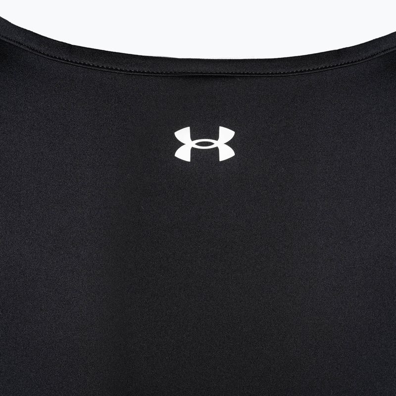 Under Armour Motion Crossover Crop schwarz/weiß Damen Trainingstop