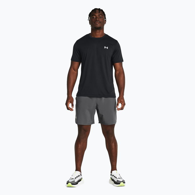 Herren-Laufshorts Under Armour Launch 7" castlerock/castlerock/reflective 2
