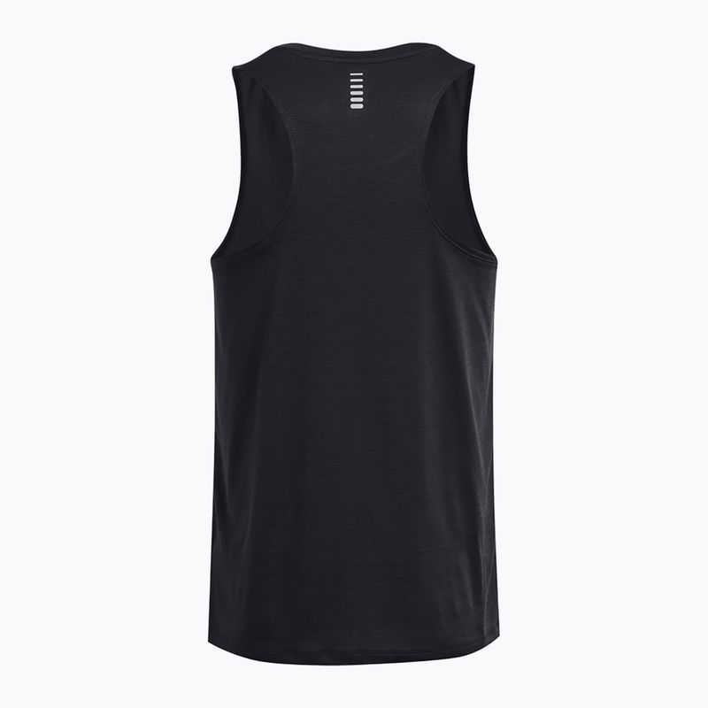 Lauf Tank Top Herren Under Armour Launch Singlet black/reflective 5