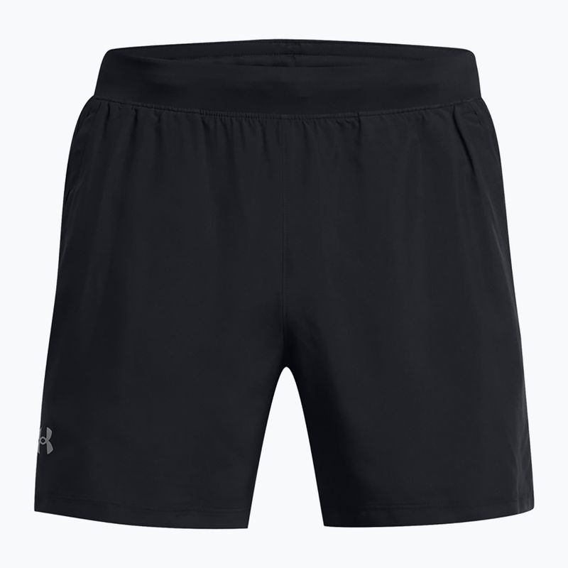 Under Armour Launch 5" Herren Laufshorts schwarz/schwarz/reflektierend