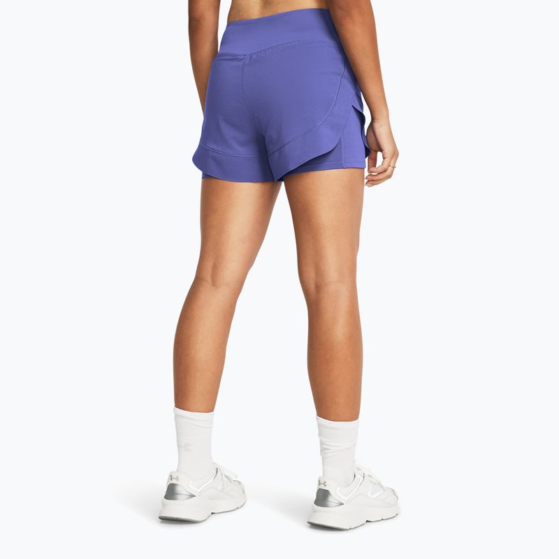 Under Armour Flex Woven 2in1 starlight/starlight Damen Trainingsshorts 3