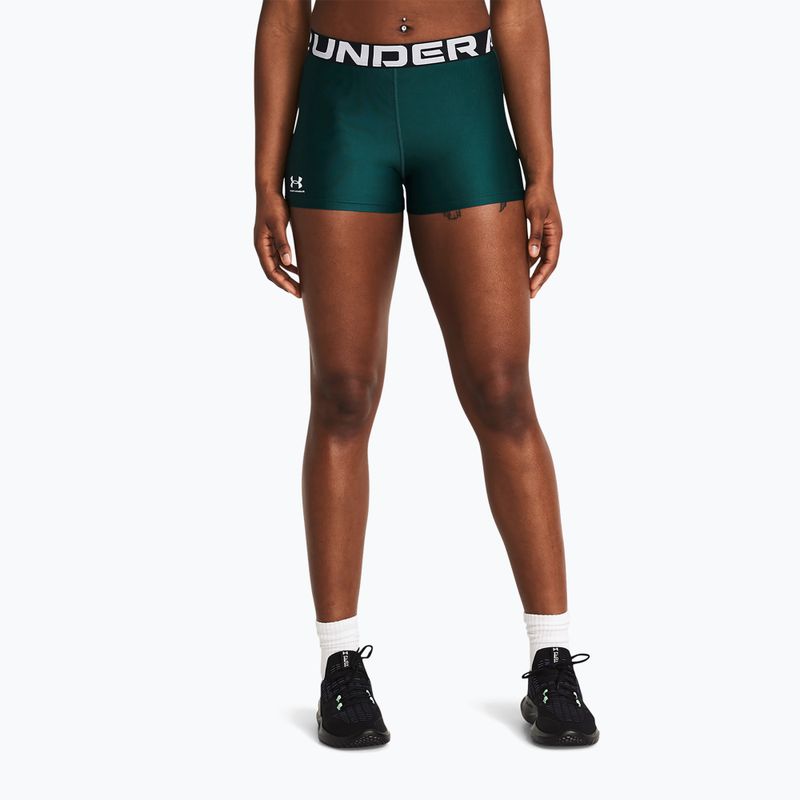 Under Armour Damen Shorts HG Authentics hydro teal/weiß