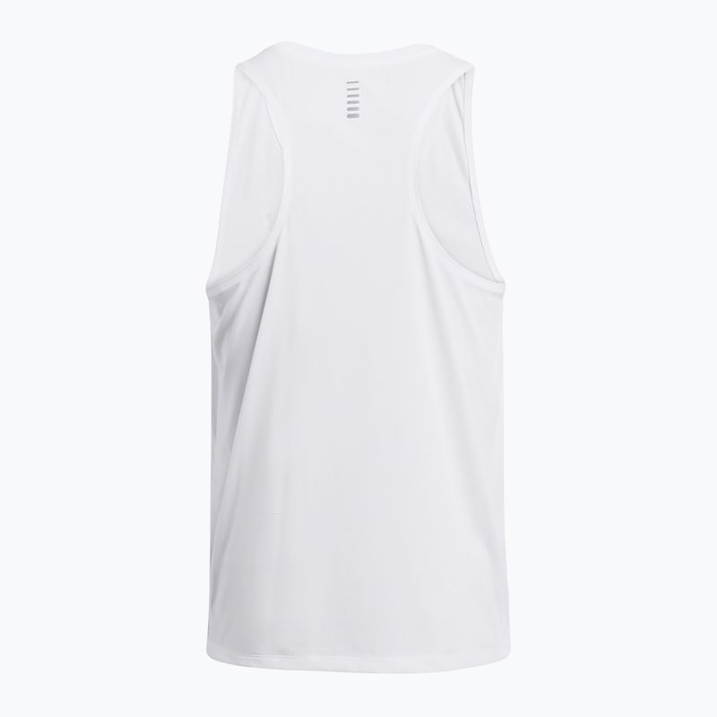 Under Armour Launch Singlet weiß/reflektierend Herren Lauftank Top 2