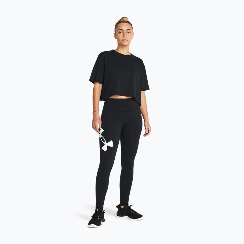 Under Armour Campus schwarz/weiße Damen Leggings 2