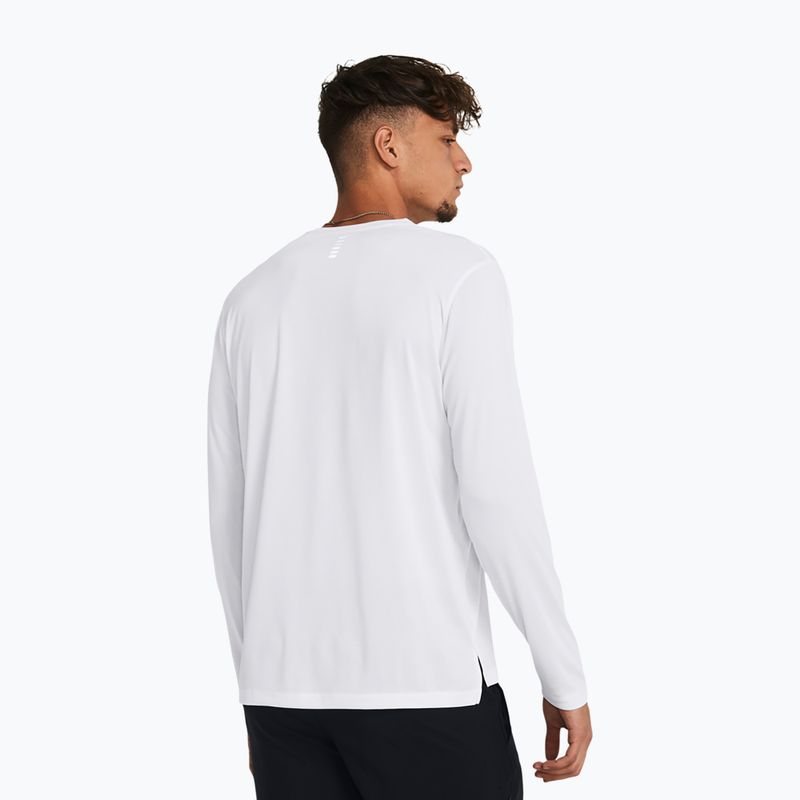 Under Armour Launch weiß/reflektierend Herren Lauf-Longsleeve 2