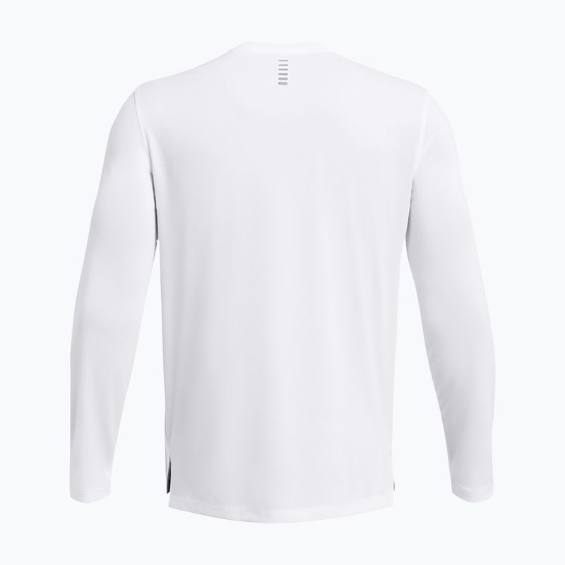 Lauf Longsleeve Herren Under Armour Launch whte/reflective 5