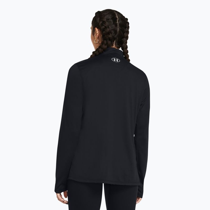 Hoodie Sweatshirt Damen Under Armour Tech 1/2 Zip Solid black / white 2