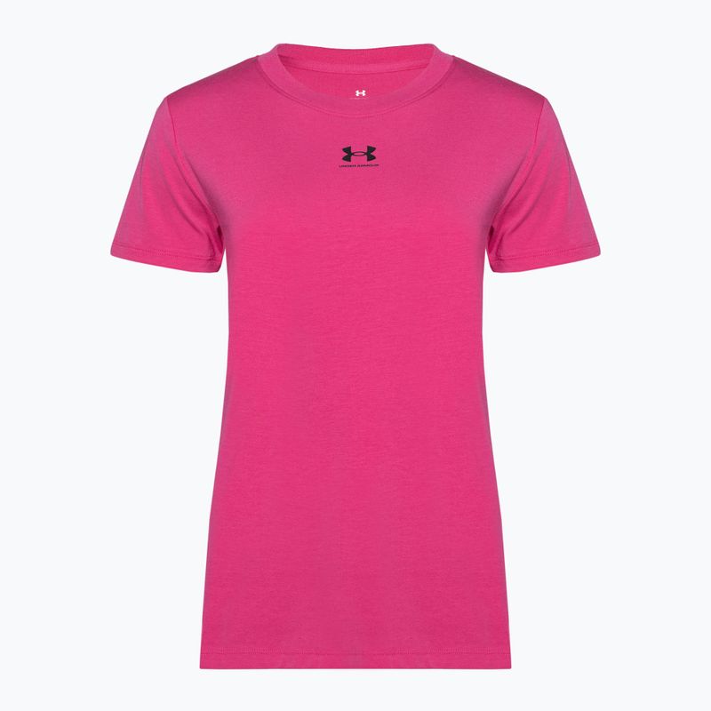 Unter Armour Off Campus Core astro rosa/schwarz Frauen Training T-Shirt