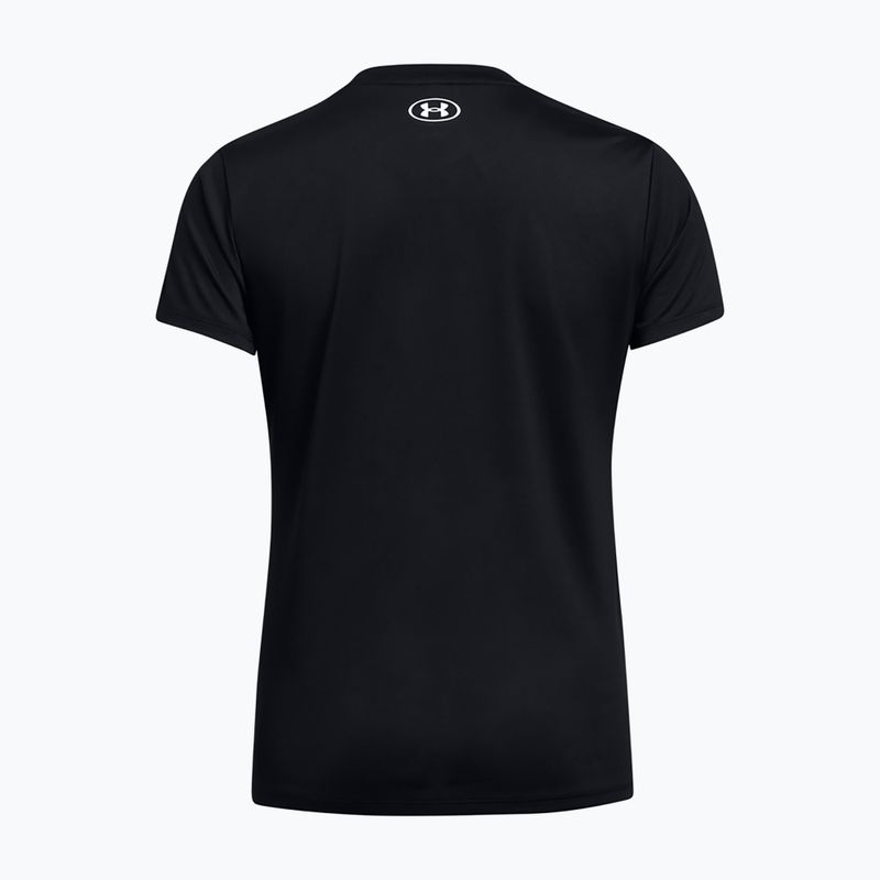 Damen-Trainingsshirt Under Armour Tech SSV Solid black/white 2