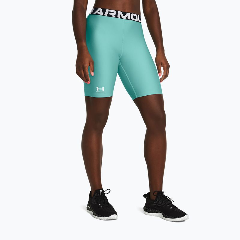 Under Armour Damen Shorts HG Authentics 8in radial türkis/weiß