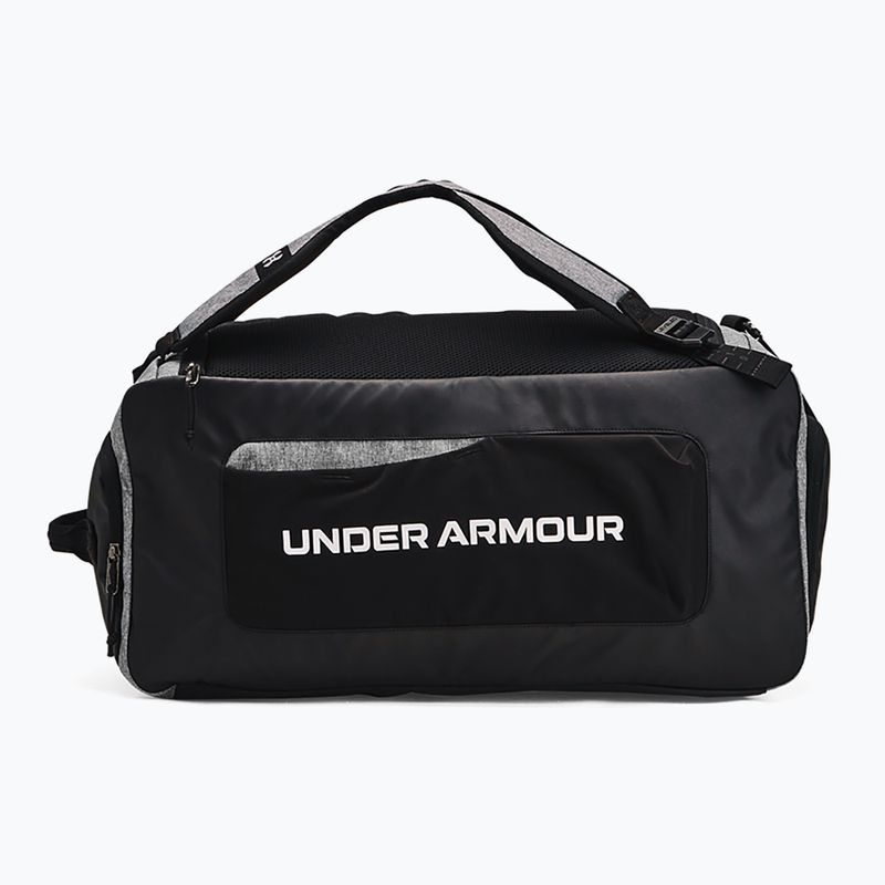 Under Armour Contain Duo 50 l castlerock mittel heather/schwarz Trainingstasche 2