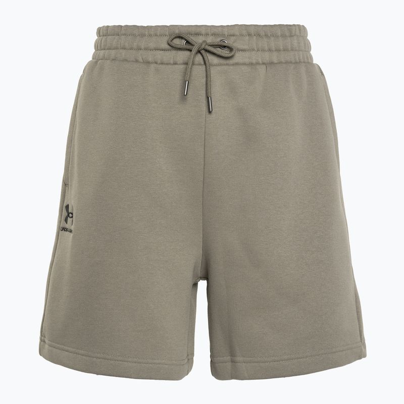 Under Armour Damen Shorts Essl Flc Relax BF taupe dusk/schwarz