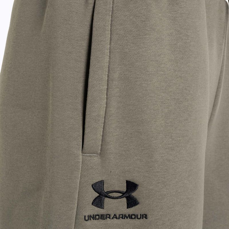 Under Armour Damen Shorts Essl Flc Relax BF taupe dusk/schwarz