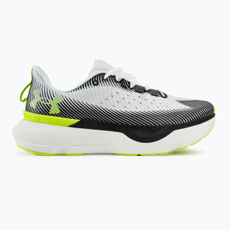 Under Armour Infinite Pro Herren Laufschuhe weiß/schwarz/high vis gelb 2