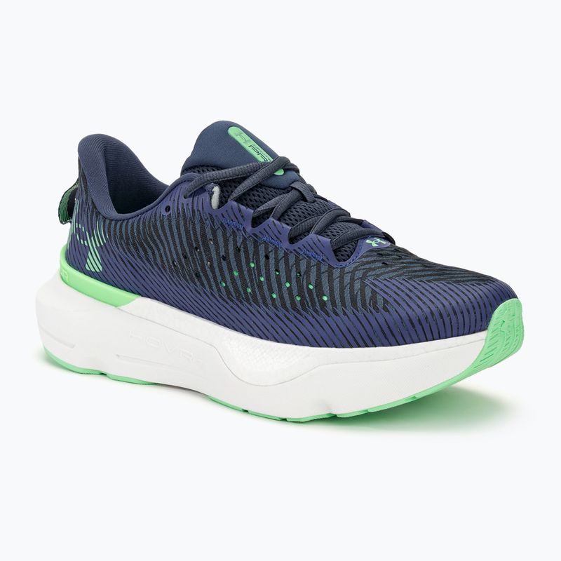 Under Armour Infinite Pro Herren Laufschuhe downpour grau/starlight/matrix grün