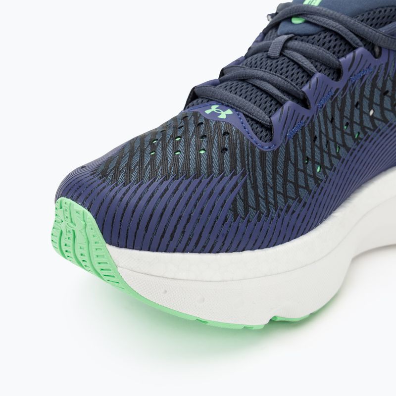 Under Armour Infinite Pro Herren Laufschuhe downpour grau/starlight/matrix grün 7