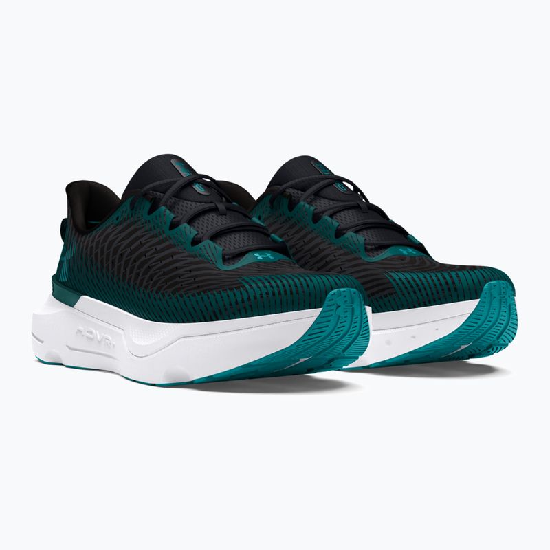 Under Armour Infinite Pro Herren Laufschuhe schwarz/hydro teal/circuit teal 8