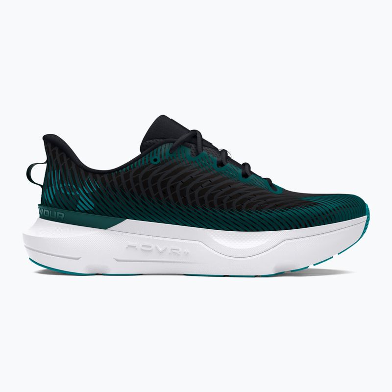 Under Armour Infinite Pro Herren Laufschuhe schwarz/hydro teal/circuit teal 9