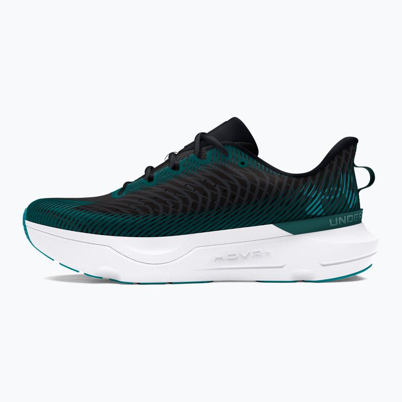 Under Armour Infinite Pro Herren Laufschuhe schwarz/hydro teal/circuit teal 10
