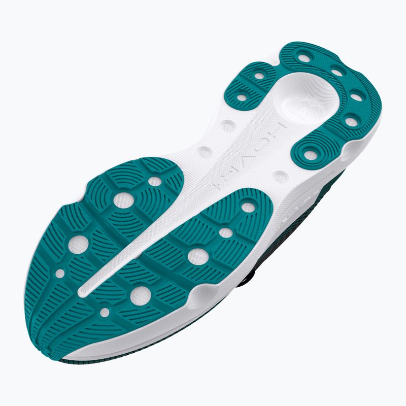 Under Armour Infinite Pro Herren Laufschuhe schwarz/hydro teal/circuit teal 12