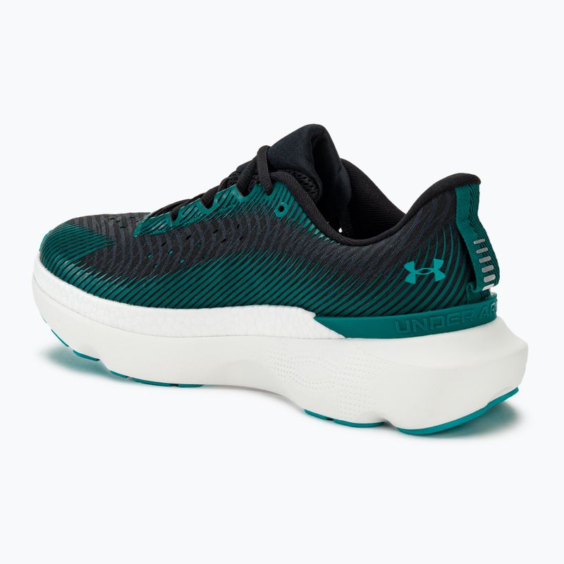 Under Armour Infinite Pro Herren Laufschuhe schwarz/hydro teal/circuit teal 3