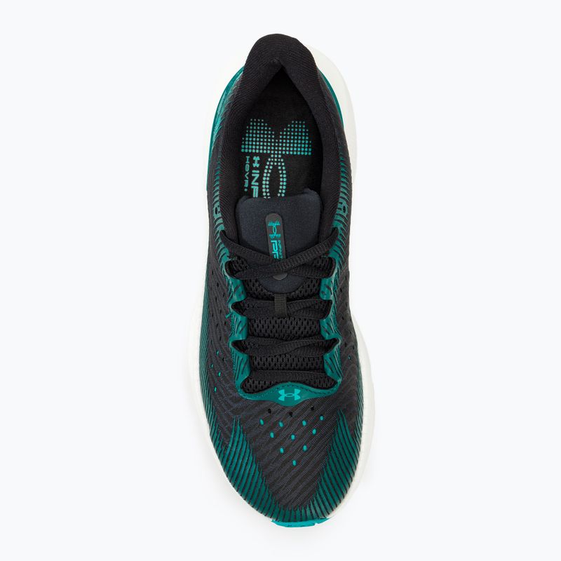 Under Armour Infinite Pro Herren Laufschuhe schwarz/hydro teal/circuit teal 5