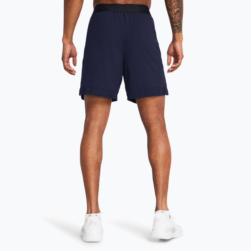 Unter Armour Männer Trainingsshorts UA Vanish Woven 6in Mitternacht navy/mod grau 3