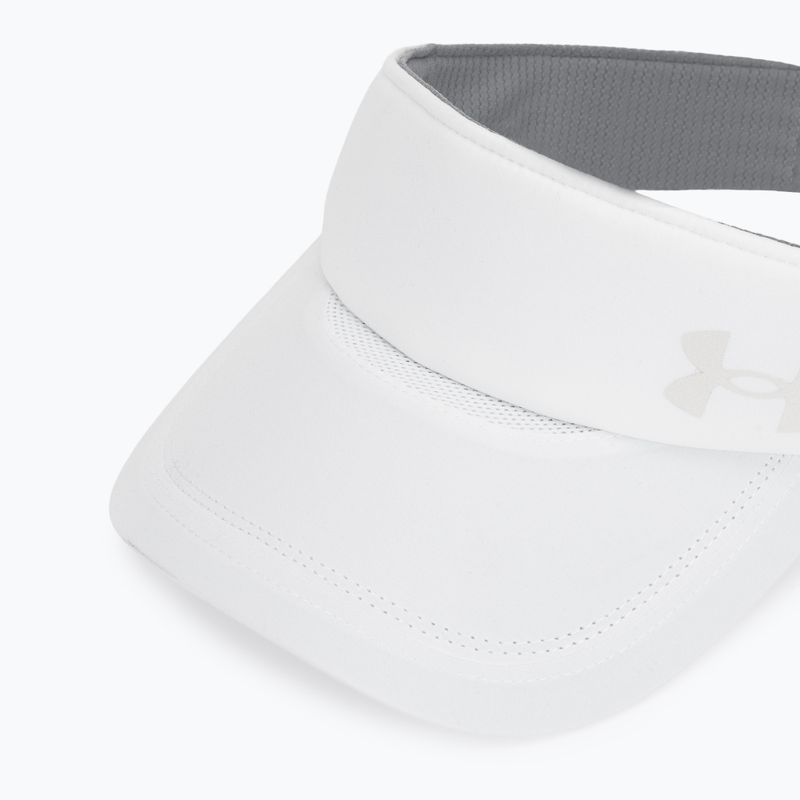 Damen-Laufcap Under Armour Launch white/black/distant gray 3