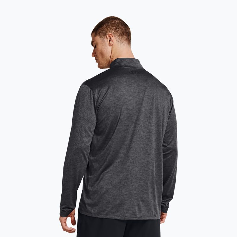 Herren unter Armour Tech Vent 1/2 Zip castlerock/schwarz Sweatshirt 2