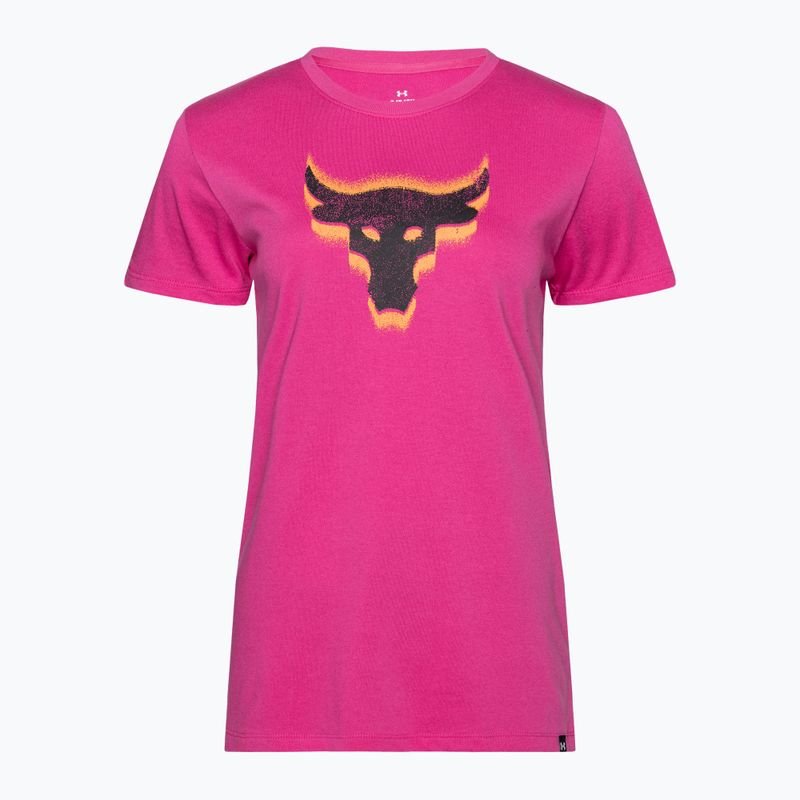 Unter Armour Projekt Underground Core T astro rosa/schwarz Frauen Training T-Shirt