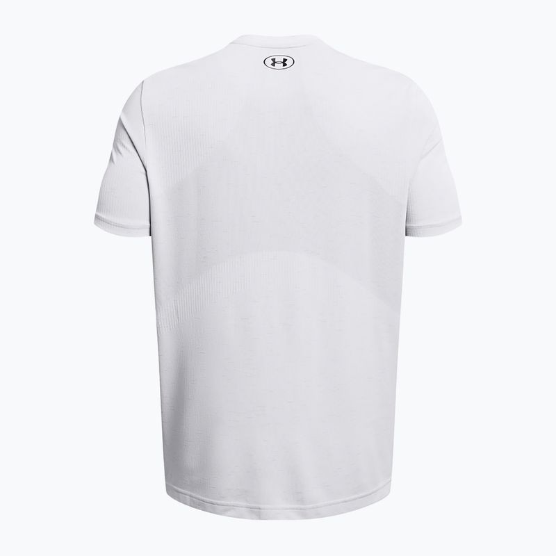 Herren Under Armour Vanish Seamless T-Shirt weiß/schwarz 6