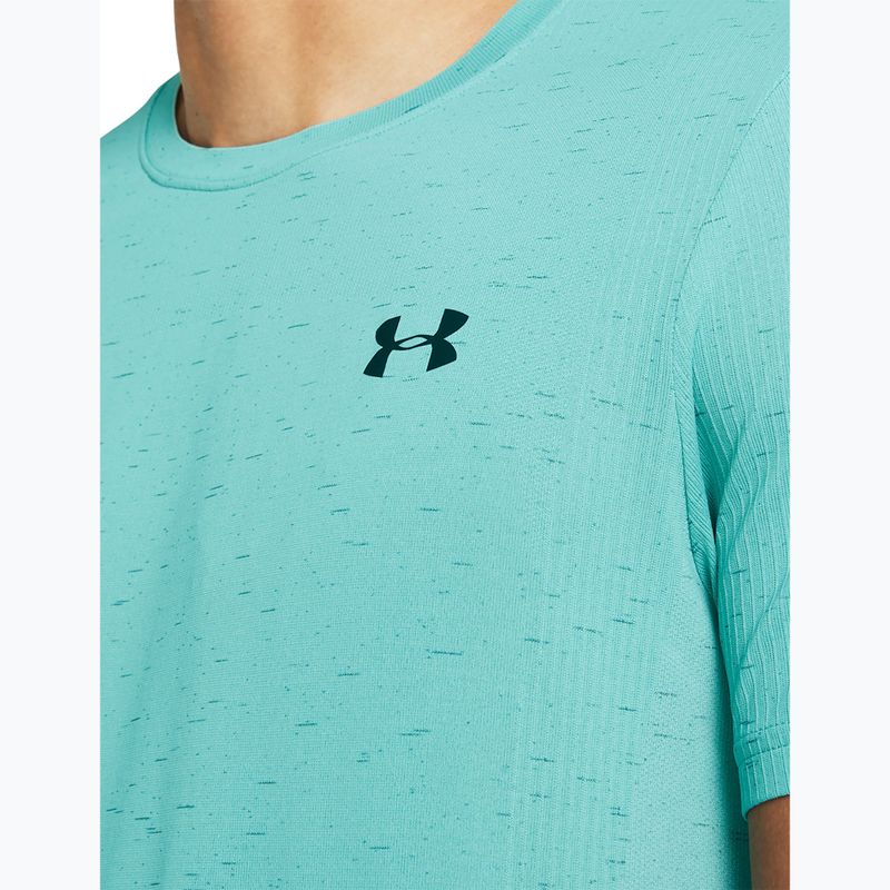 Herren Under Armour Vanish Seamless T-Shirt radial türkis/hydro teal 4