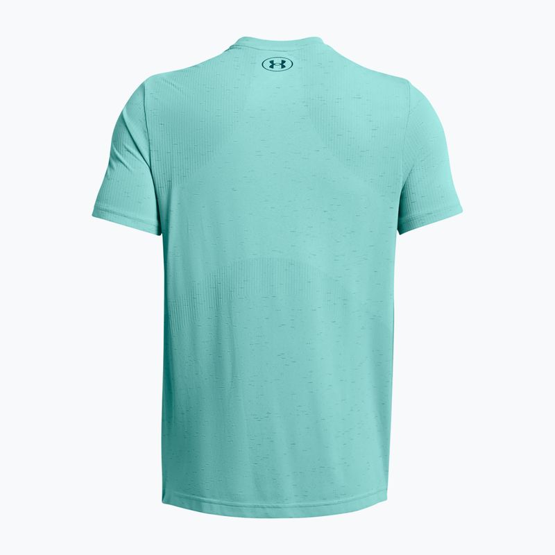 Herren Under Armour Vanish Seamless T-Shirt radial türkis/hydro teal 6