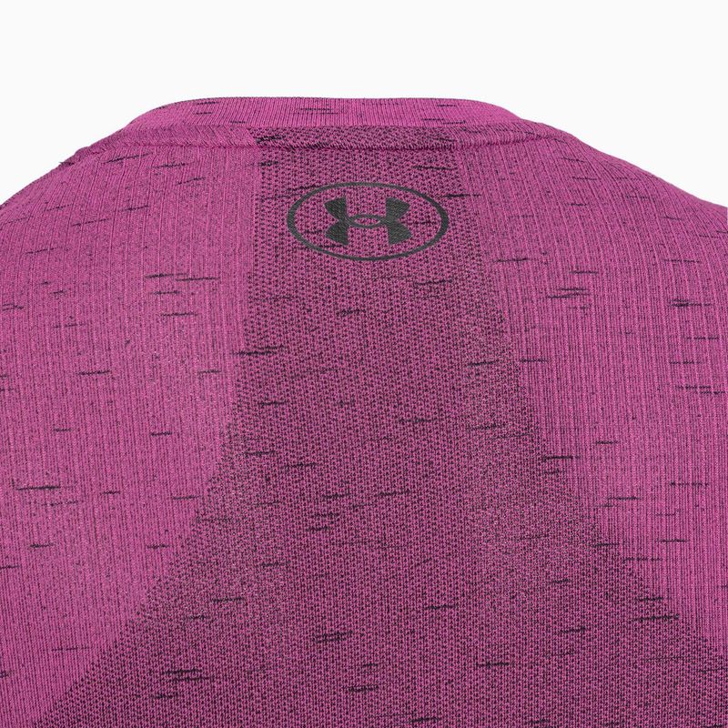 Herren Under Armour Vanish Seamless t-shirt astro pink/schwarz 4