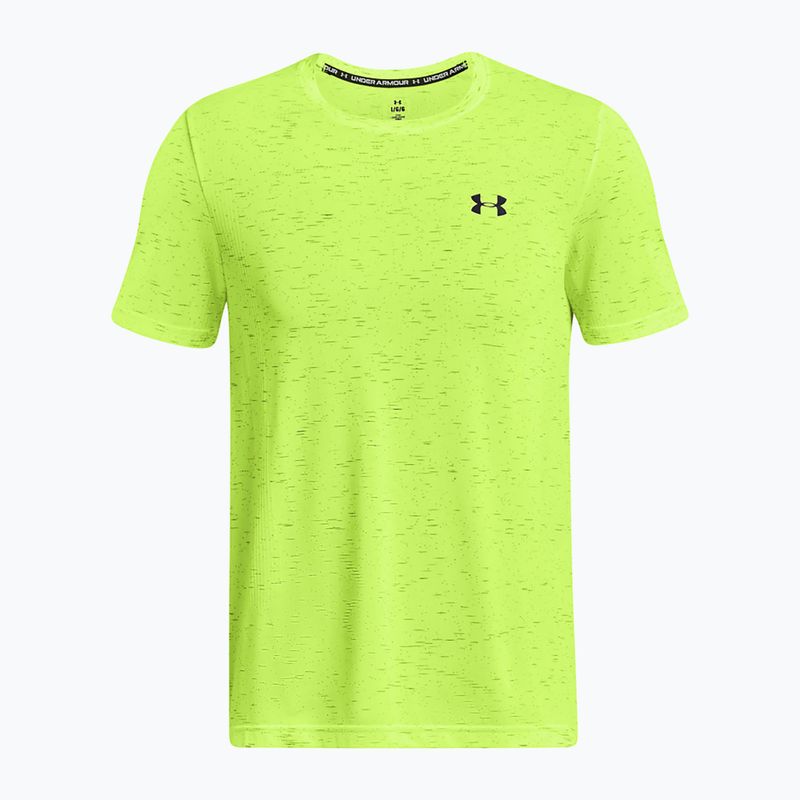 Under Armour Vanish Seamless T-Shirt für Männer mit hoher Sichtbarkeit gelb/schwarz 4