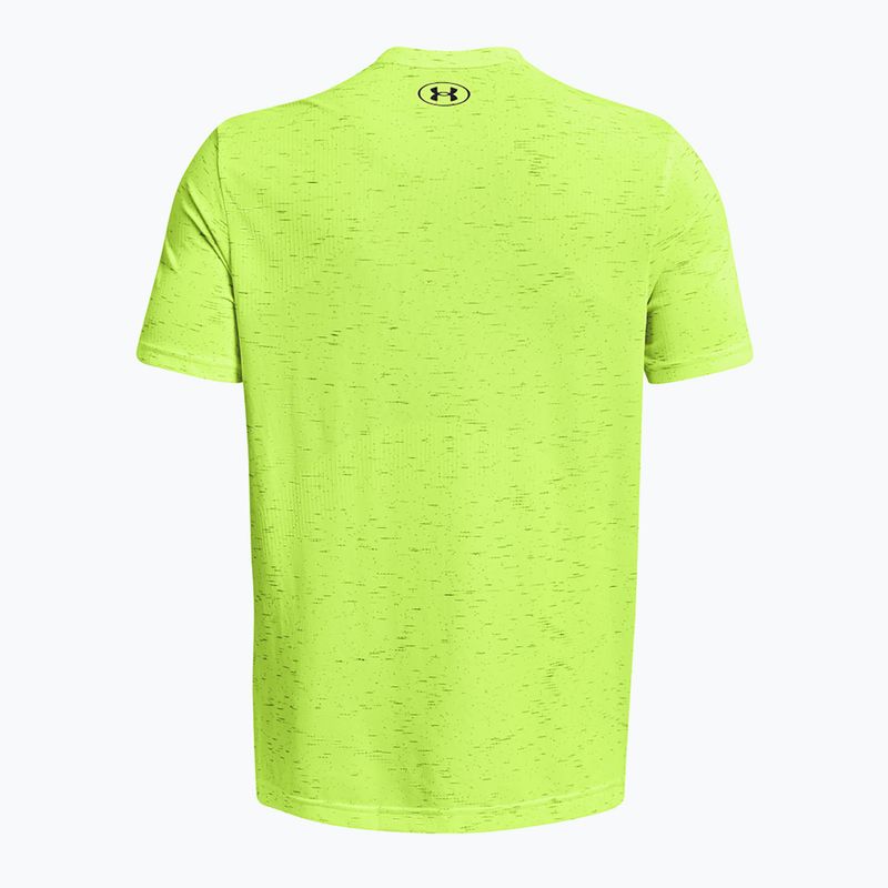 Under Armour Vanish Seamless T-Shirt für Männer mit hoher Sichtbarkeit gelb/schwarz 5