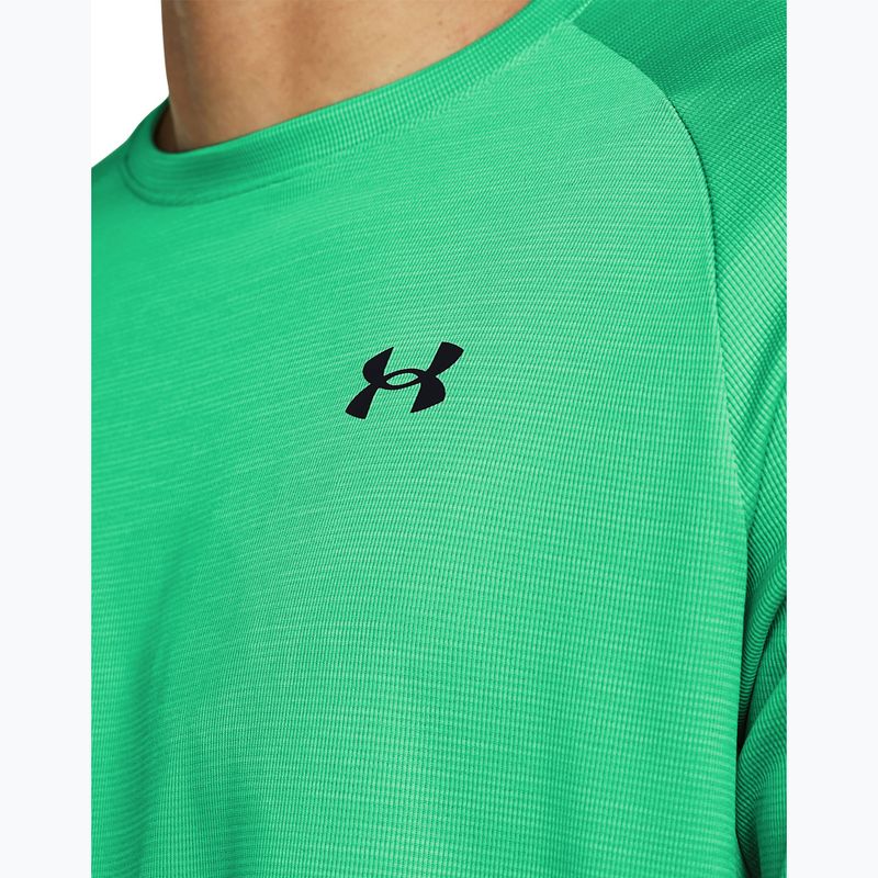 Under Armour Tech Textured vapor grün/schwarz Herren-Trainings-T-Shirt 3