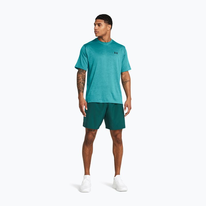 Herren Under Armour Woven Wdmk hydro teal/radial türkis Trainingsshorts 2
