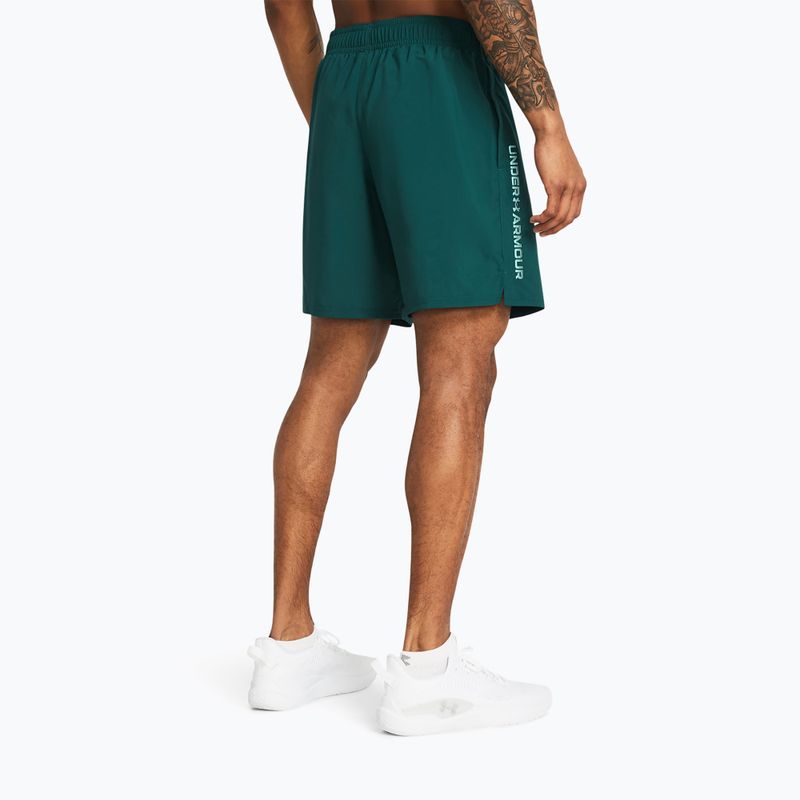 Herren Under Armour Woven Wdmk hydro teal/radial türkis Trainingsshorts