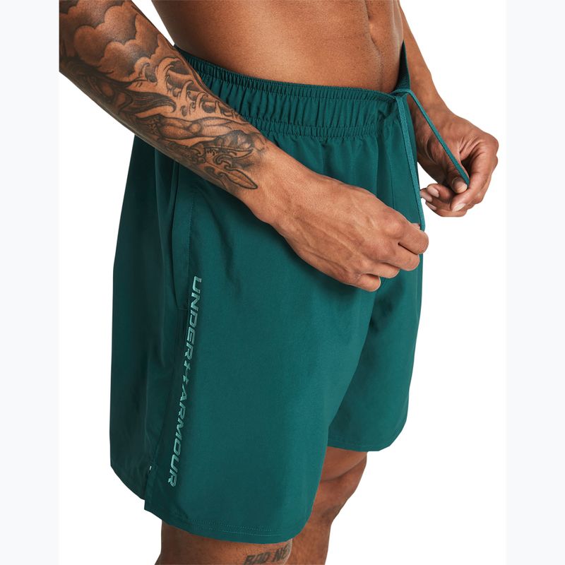 Herren Under Armour Woven Wdmk hydro teal/radial türkis Trainingsshorts