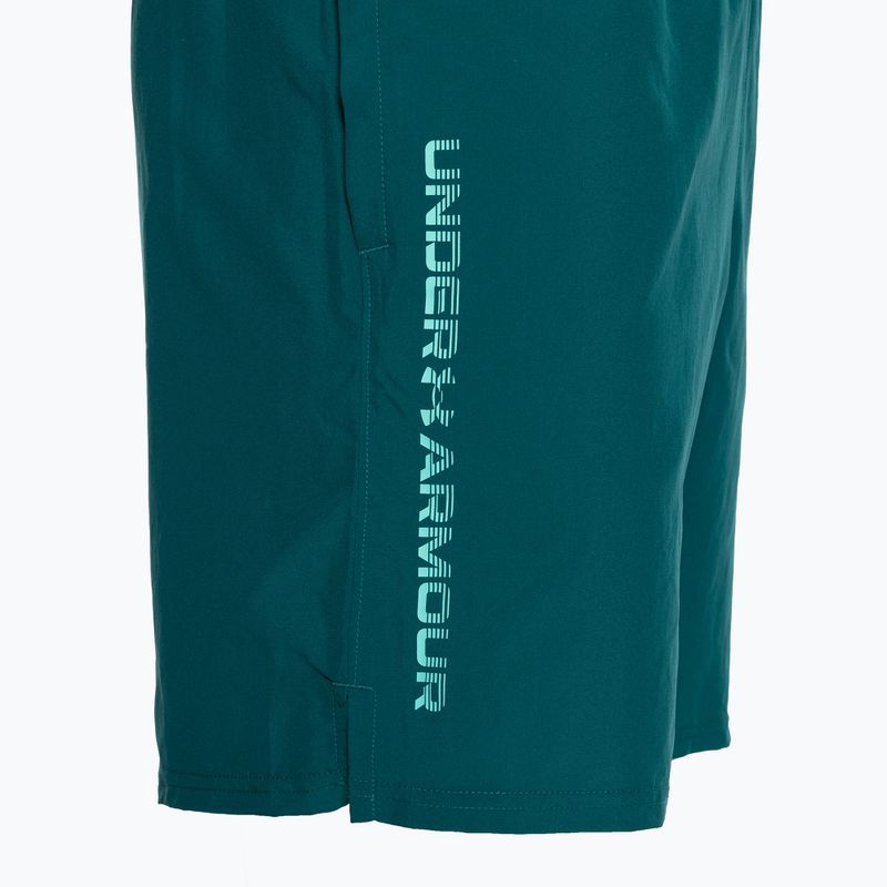 Herren Under Armour Woven Wdmk hydro teal/radial türkis Trainingsshorts