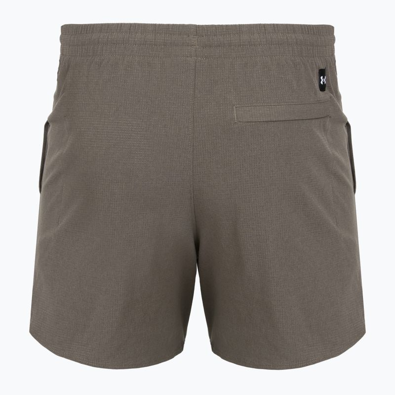 Herren-Trainingsshorts Under Armour Project Rock Camp brown 2